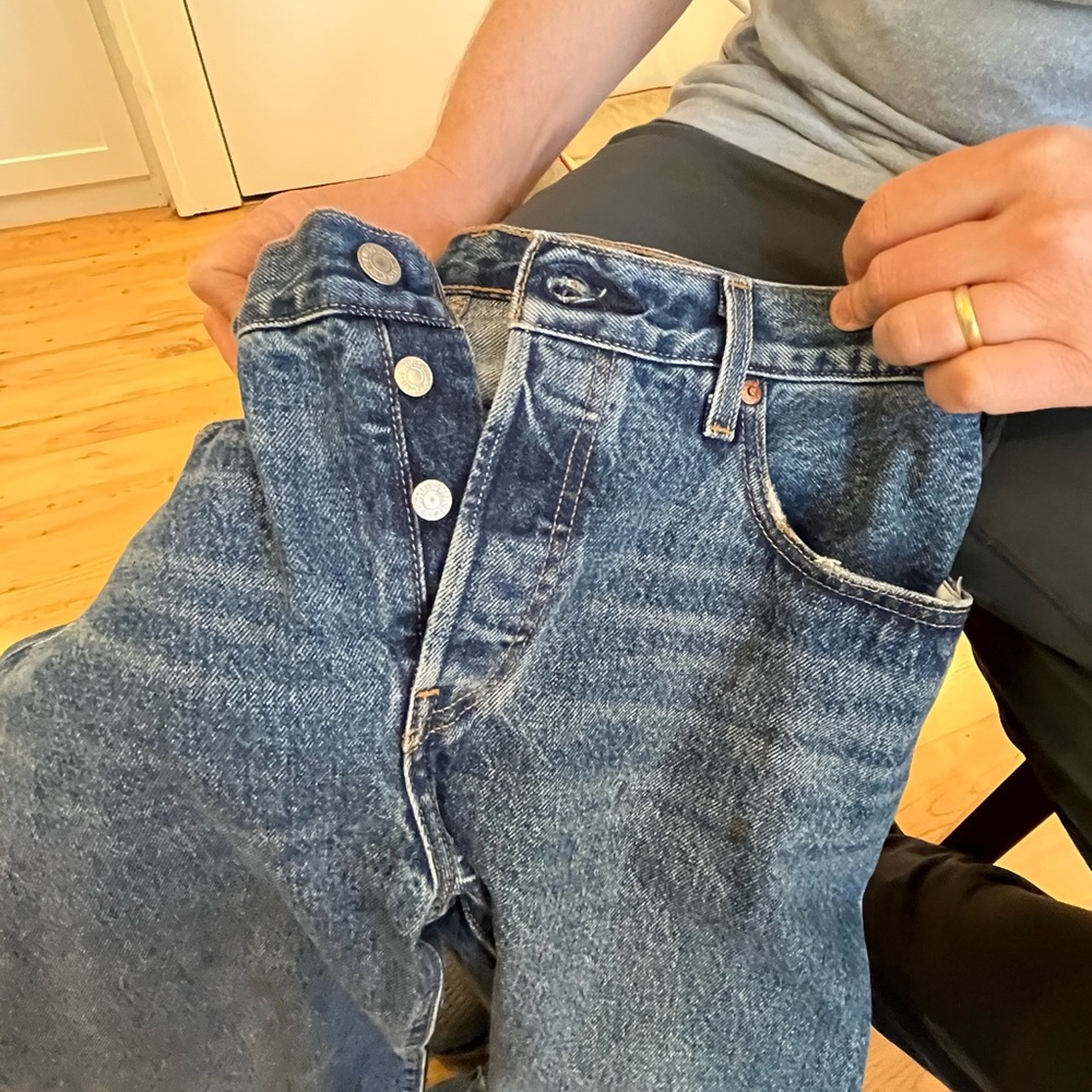 Levi’s Premium 501 jeans 28x30 only worn once excellent condition.